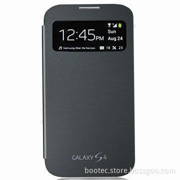 The Official S-View Cover for Samsung Galaxy S4, White/Dark Blue